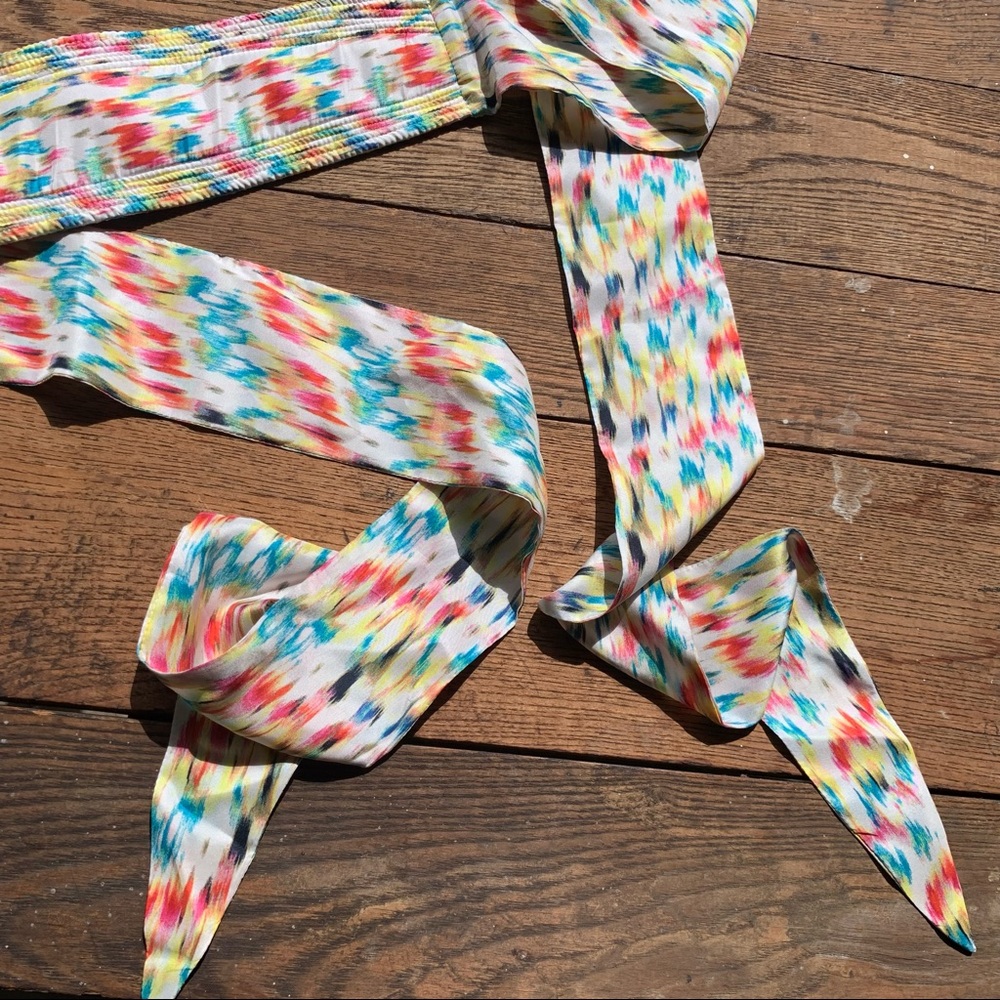 Geren Ford Pattern Silk Head Scarf - Picture 4 of 7